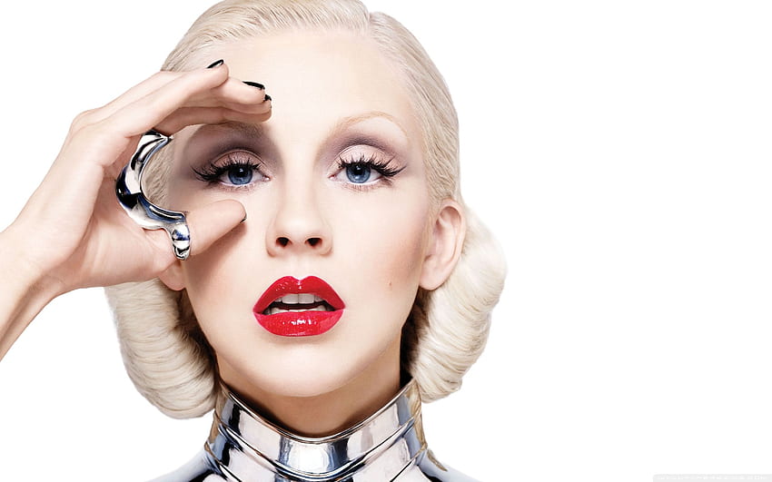 Christina Aguilera - Bionic ❤ dla Ultra Tapeta HD
