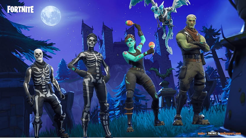 Fortnite OG Skins, Fortnite Squad HD wallpaper