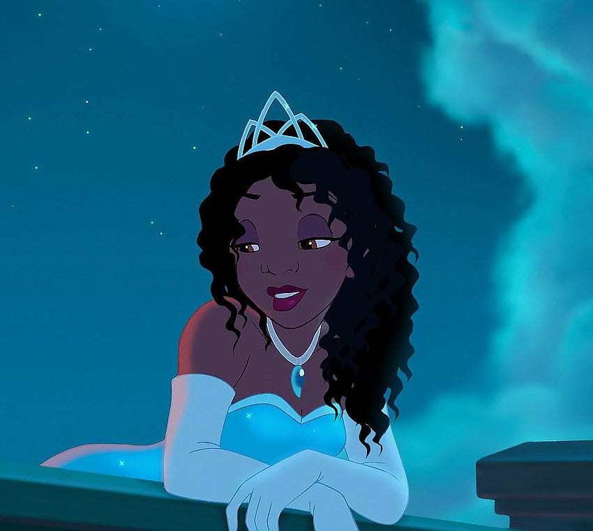 Buzzfeed Reimagines Disney's Princess Tiana with Loose, Curly Hair Cartoon HD wallpaper