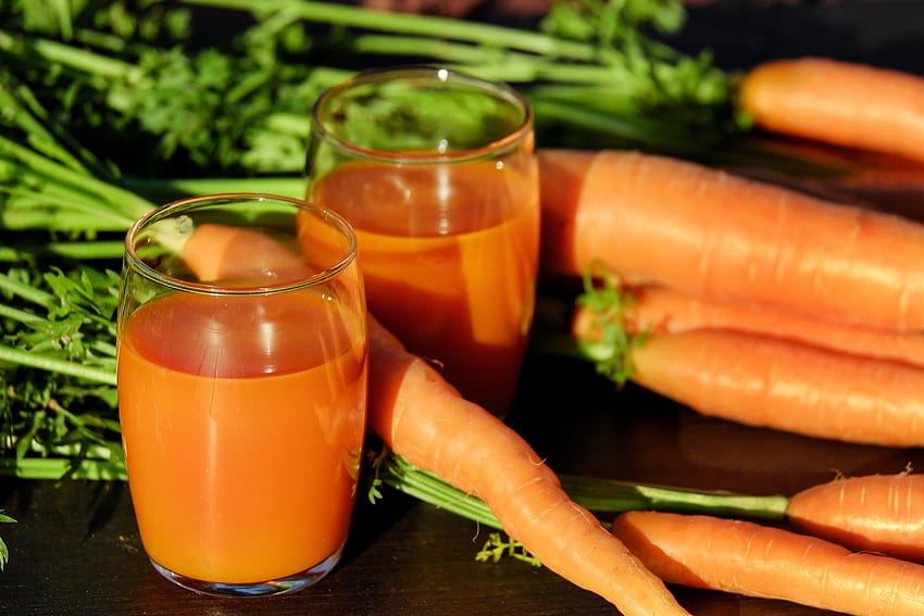 Храна, зеленчуци, моркови, сок от моркови HD тапет