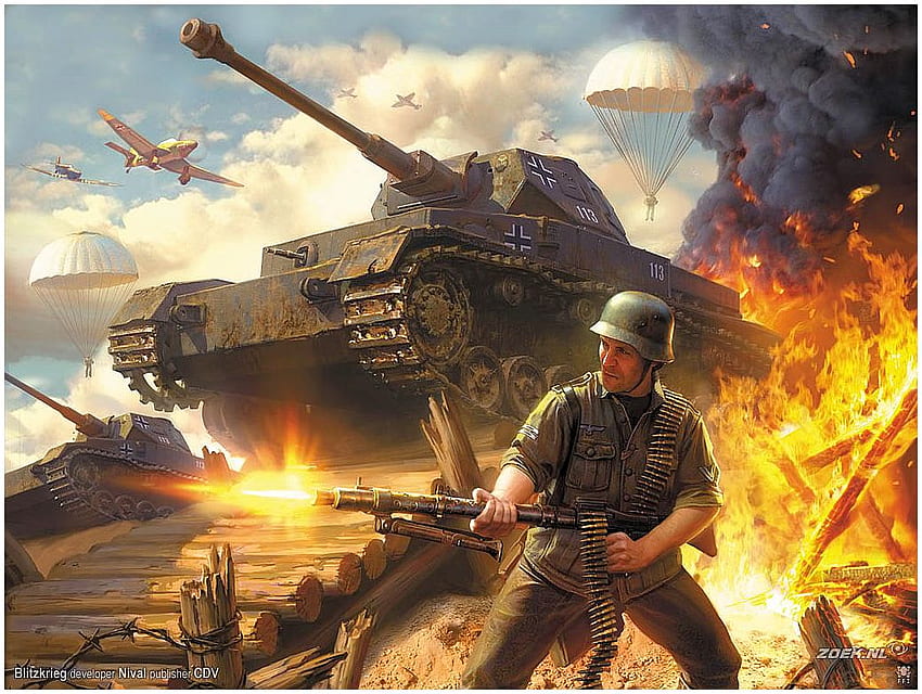 GESCHICHTE IN: Krieg, Geschichte, 2. Weltkrieg: Zweiter Weltkrieg: Dramatische Gemälde, Militärgeschichte HD-Hintergrundbild