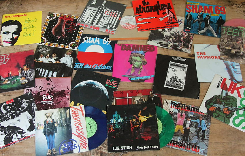 Retro, vinyl, records, punk collection for , section музыка, Record ...