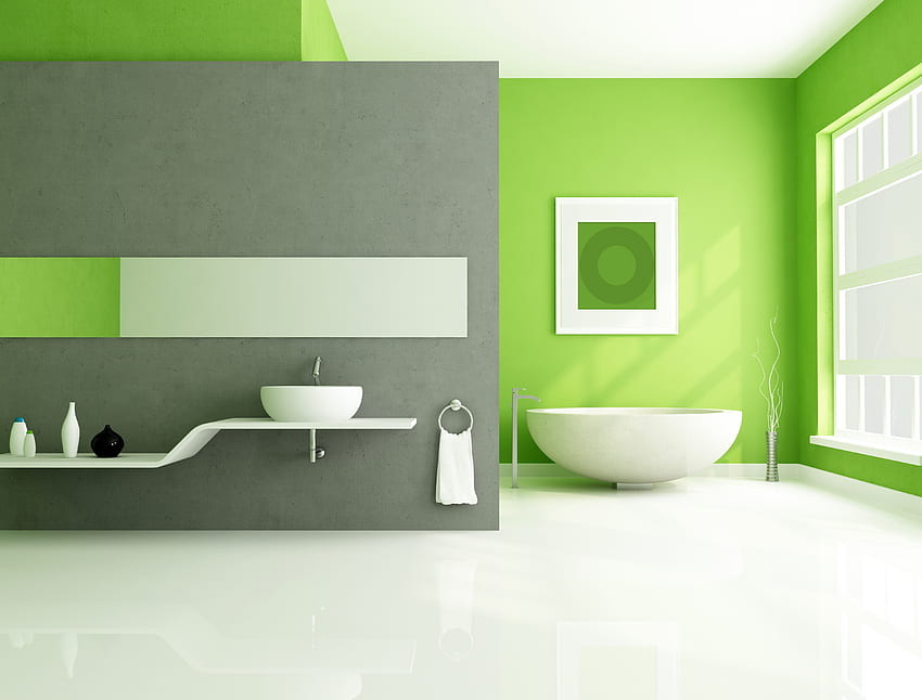 Design, Graphics, Bathroom HD wallpaper