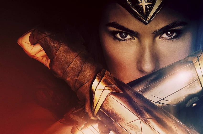 Wonder Woman (2017), wonder woman, eyes, poster, girl, actress, woman, fantasy, comics, movie, Gal Gadot HD wallpaper