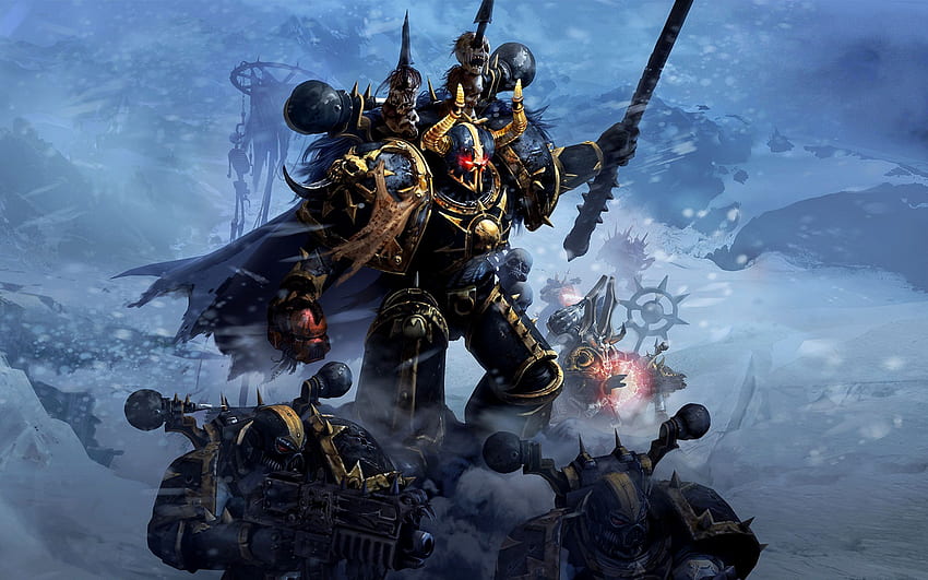 Warhammer 40K Chaos, Chaos Marine papel de parede HD