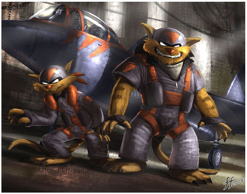 Swat Kats - Radical Squadron (Bingo!)。 アニメーション 高画質の壁紙