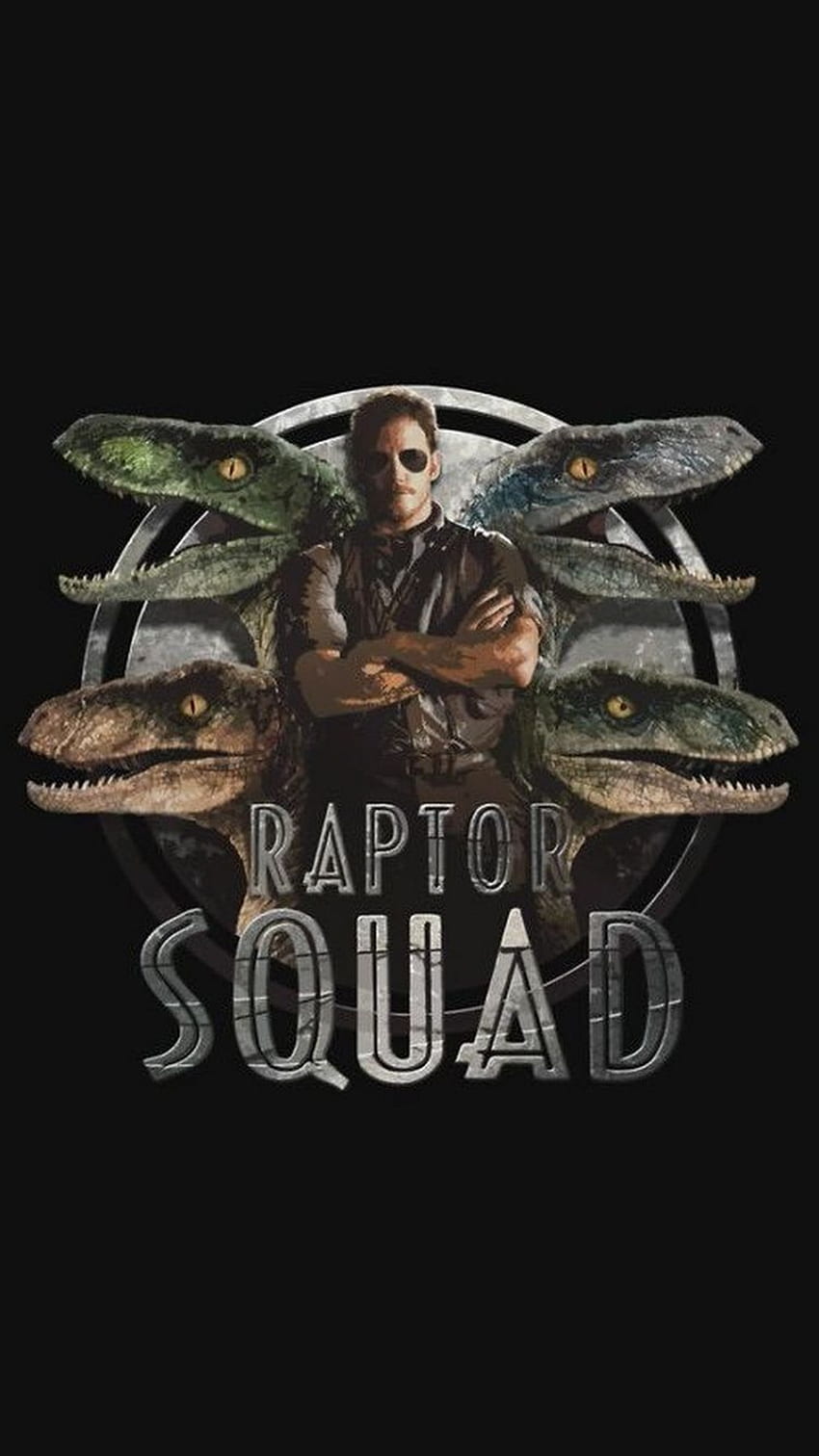 Raptor Squad - iPhone 6 . Грабливи птици от Джурасик свят, Динозаври от Джурасик свят, Герои от Джурасик свят, Велоцираптор от Джурасик Парк HD тапет за телефон
