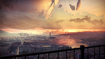 Wallpaper : 1920x1080 px, cityscape, cyberpunk, digital art 1920x1080 -  CoolWallpapers - 1425183 - HD Wallpapers - WallHere