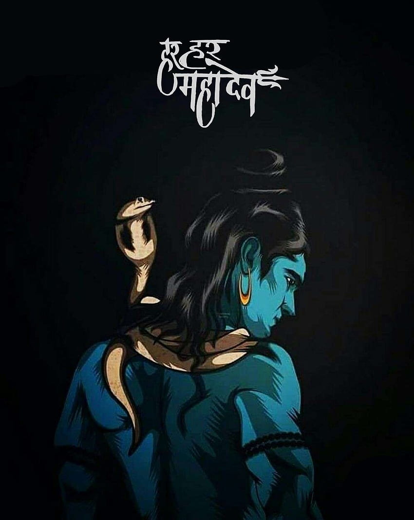 Shiv Mahadev para Shivratri 2019. Talk2Trend, Shiva Dark Papel de parede de celular HD