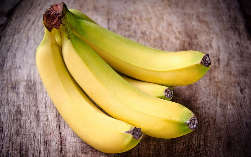 Банани, жълто, плодове, плодове, храна HD тапет