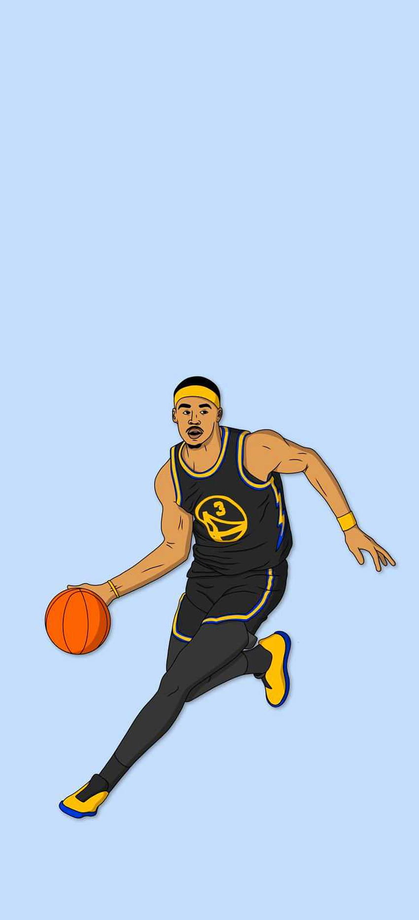 Download Dynamic Shot of NBA Star Jordan Poole in Action Wallpaper   Wallpaperscom