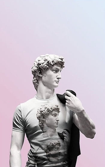 Greek Statue Vaporwave Wallpapers - Synthwave Wallpaper iPhone