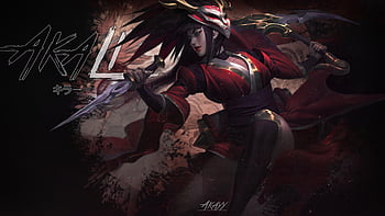 ArtStation - Headhunter Akali League of Legends Live Wallpaper