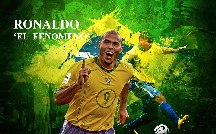 Ronaldo 'El Fenomeno', Ronaldo Luis Nazario De Lima HD duvar kağıdı