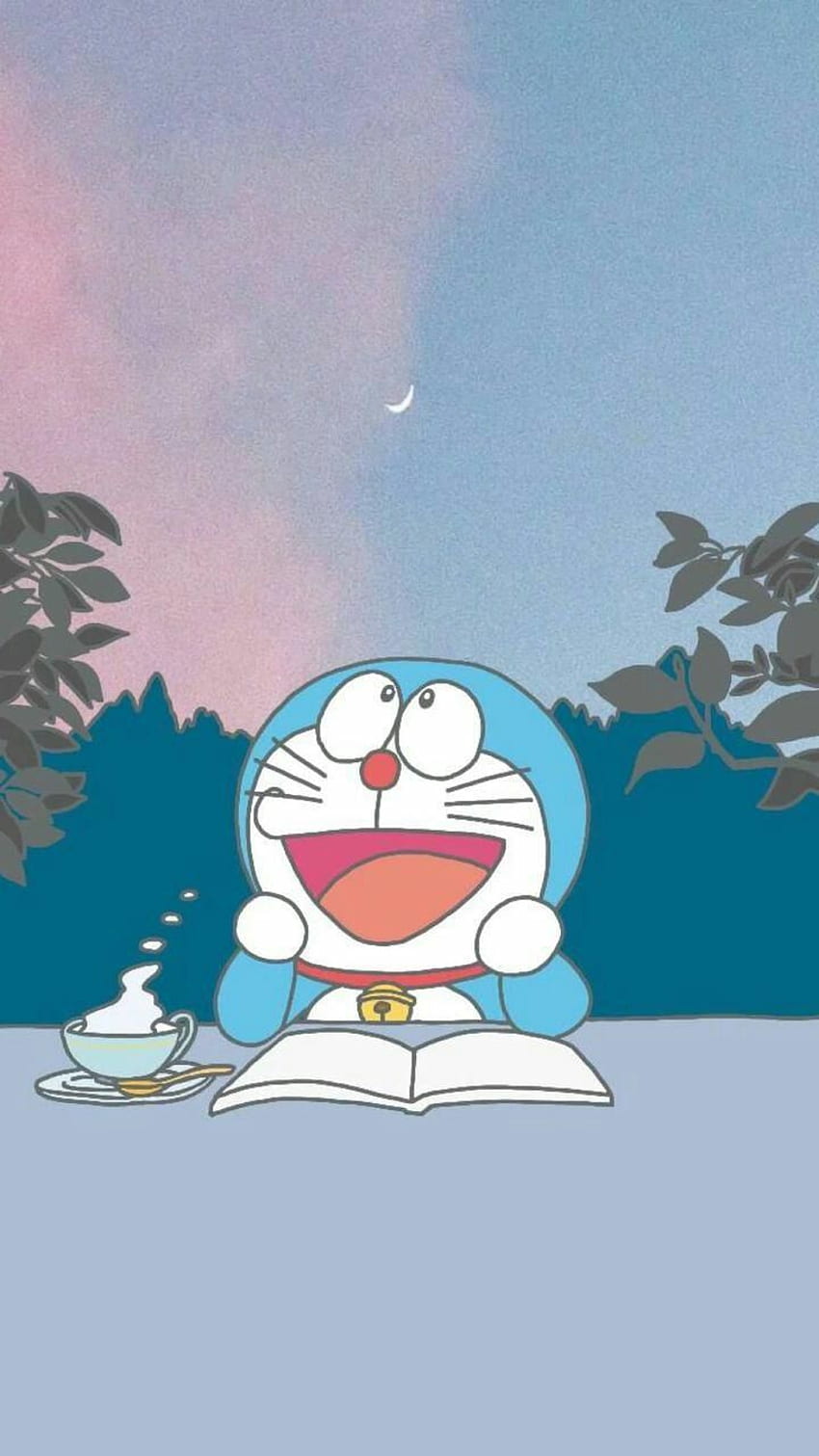 Aesthetic Cute Doraemon And Nobita HD phone wallpaper