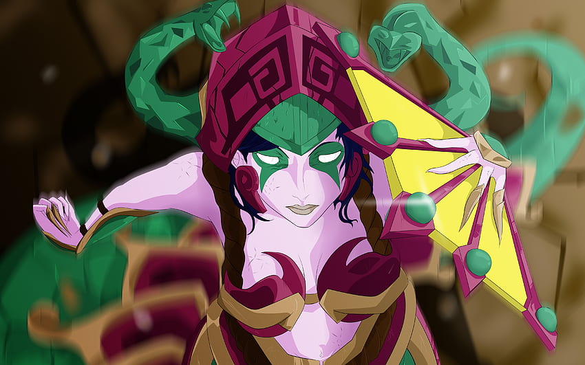 Cassiopeia (League Of Legends) . Background HD wallpaper