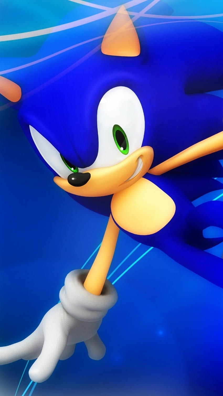 Sonic, Mavi Tema HD telefon duvar kağıdı