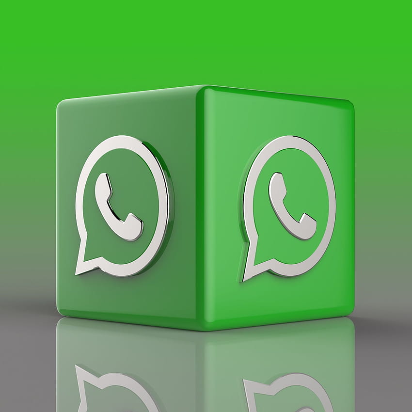 Logo Whatsapp. Fundo de banner, logotipo, fundo de amor, ícone do Whatsapp Papel de parede de celular HD