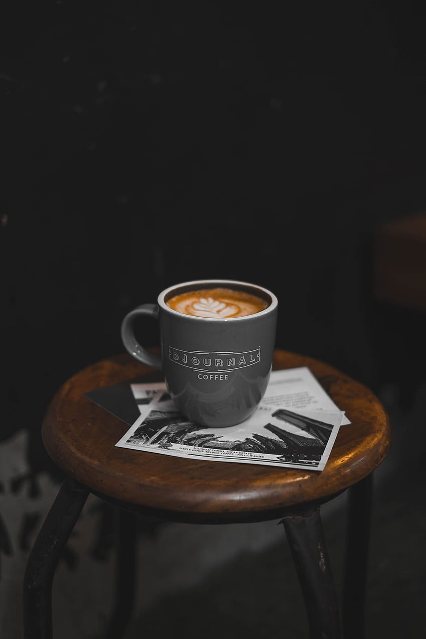 Coffee, , , Cup, Table, Postcard HD phone wallpaper