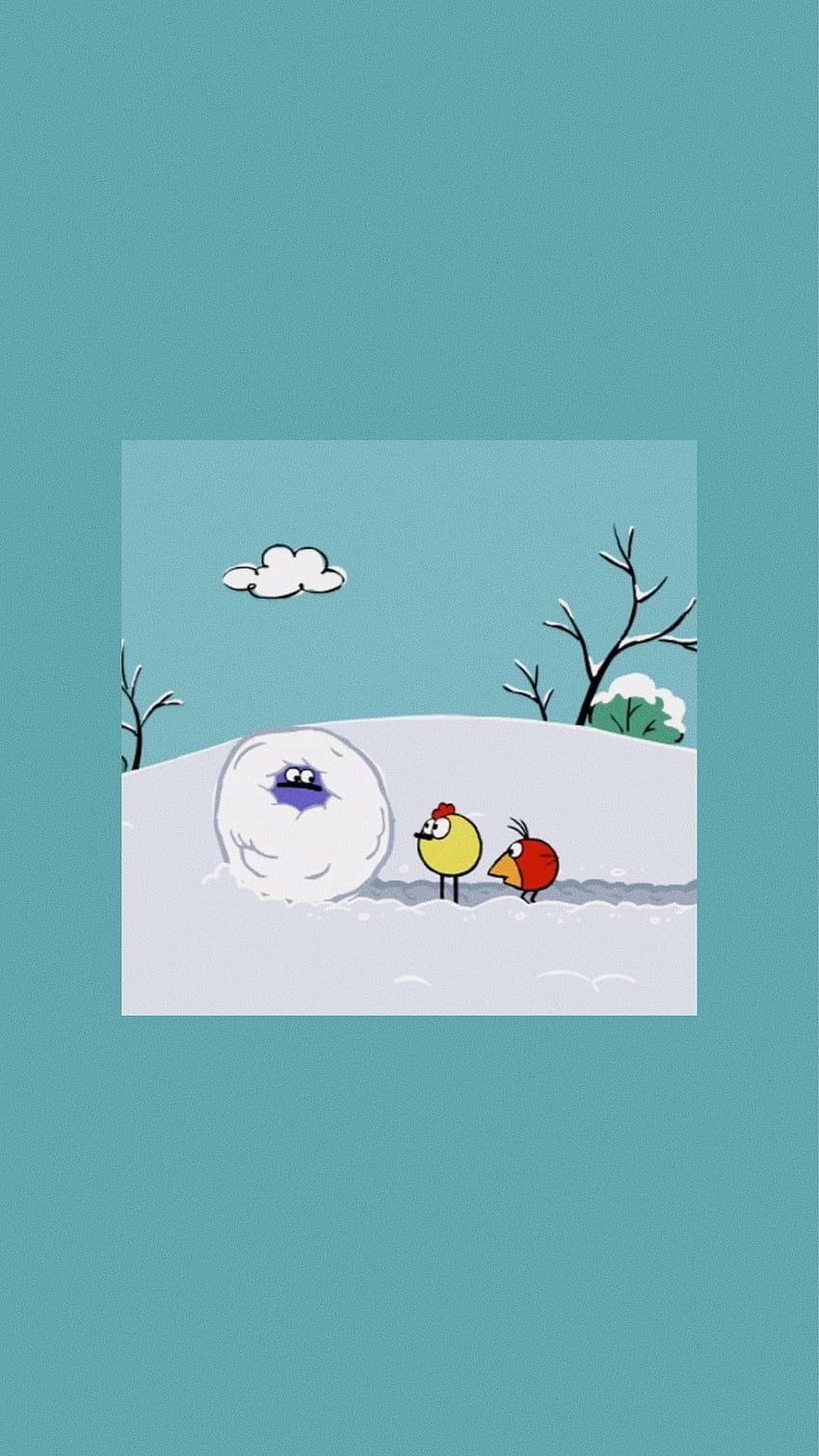 Peep . , background,, Cartoon Snow HD phone wallpaper | Pxfuel