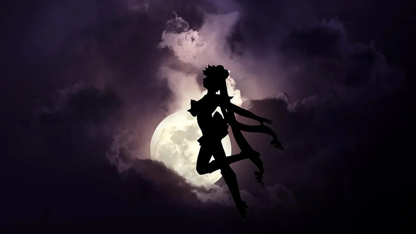 Dark Sailor Moon, Sailor Moon Hitam dan Putih Wallpaper HD