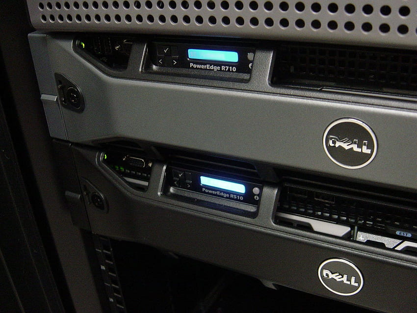Stylizacja nowych serwerów i szaf Dell Tapeta HD