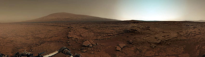 Mars, landscape, Curiosity, space HD wallpaper