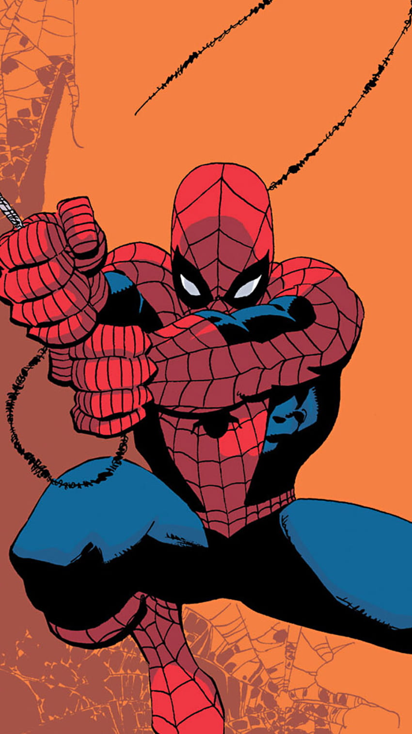 W The Spirit Of Spider Man: Homecoming Weekend otwarcia, oto I zrobione z okładki numeru 04 Spider Man: Blue! (iPhone 6s), Spider-Man niebieski Tapeta na telefon HD