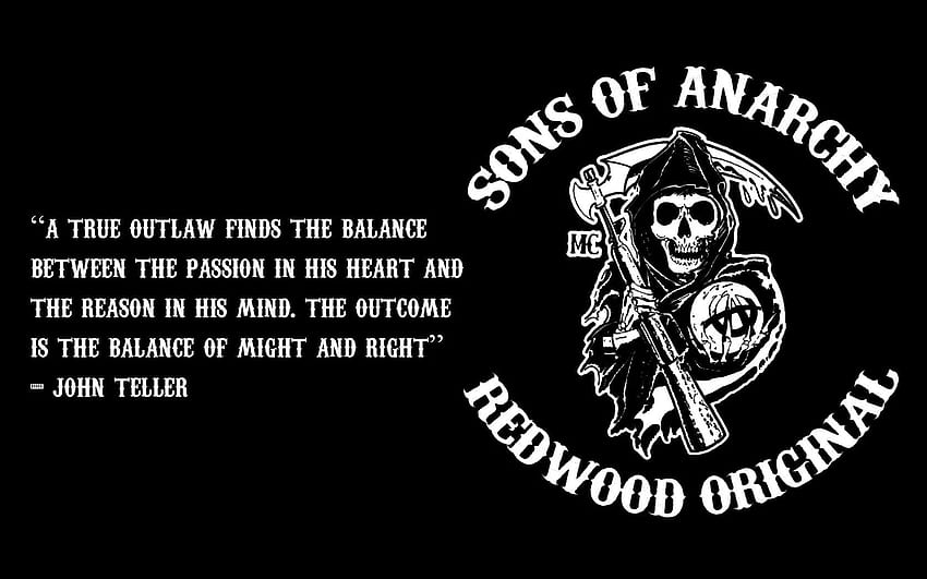 Liste der Synonyme und Antonyme des Wortes: soa, Sons of Anarchy Logo HD-Hintergrundbild