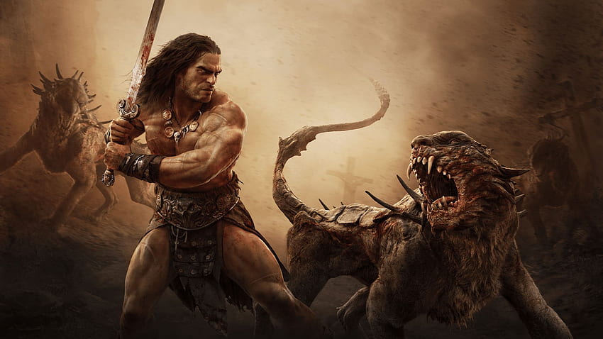 Conan the Barbarian, Solomon Kane, Mutant Chronicles และอื่นๆ วอลล์เปเปอร์ HD