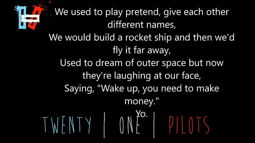 เนื้อเพลง Twenty One Pilots วอลล์เปเปอร์ HD