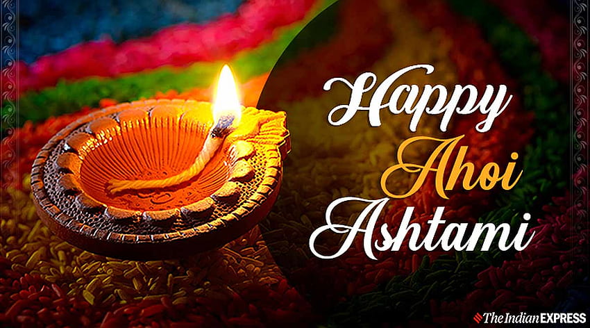 Happy Ahoi Ashtami 2019: Wishes , Quotes, Status, SMS, Messages, , , Pics and Greetings. Lifestyle News, The Indian Express, Fasting HD wallpaper