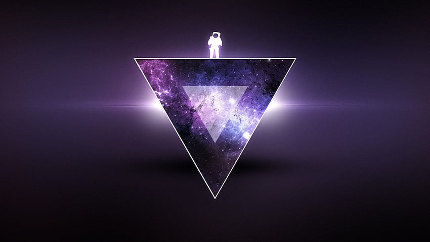 thelema Unicursal Hexagram Space Universe Purple Bring Me The., Universe Triangle HD wallpaper