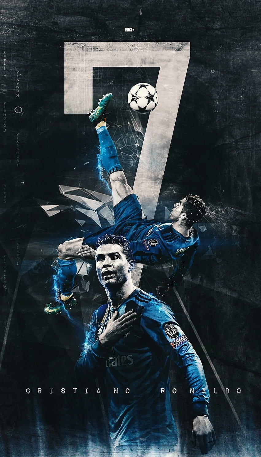 Legenden des Spiels, Ronaldo Fallrückzieher HD-Handy-Hintergrundbild