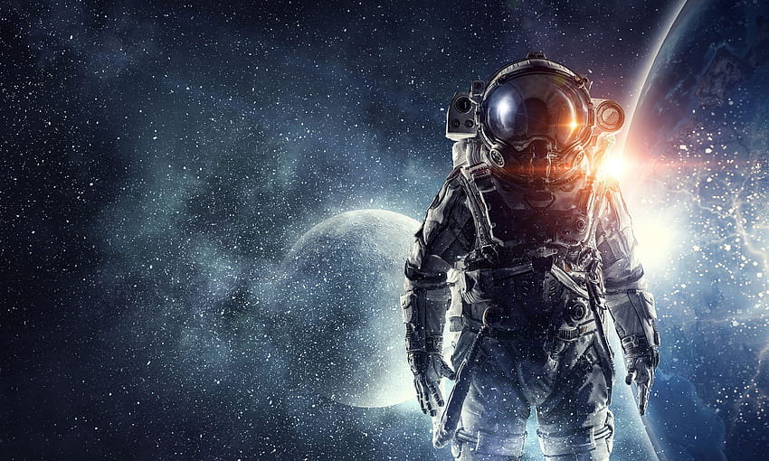 Astronaut für, cooler Weltraumastronaut HD-Hintergrundbild