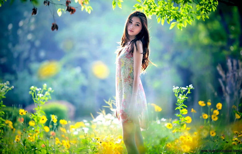 Beautiful Girls Chinese HD wallpaper