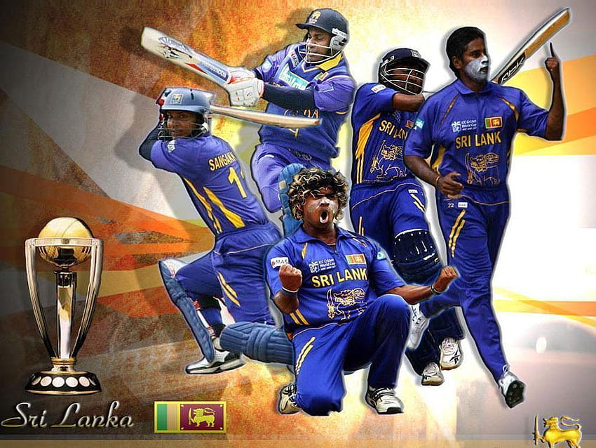 Nous pouvons le faire - Contexte du cricket du Sri Lanka - et contexte Fond d'écran HD