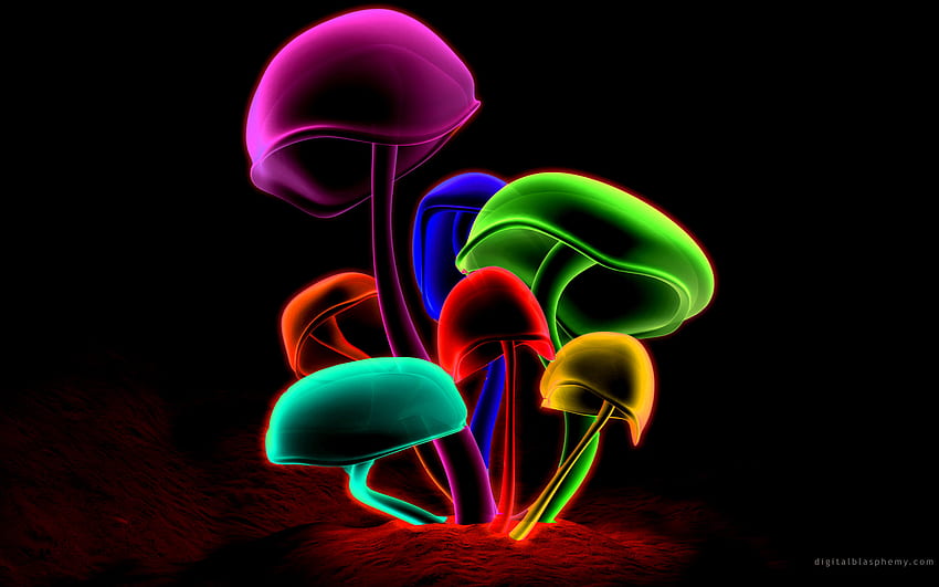 3D Mushroom Live For Pc HD wallpaper