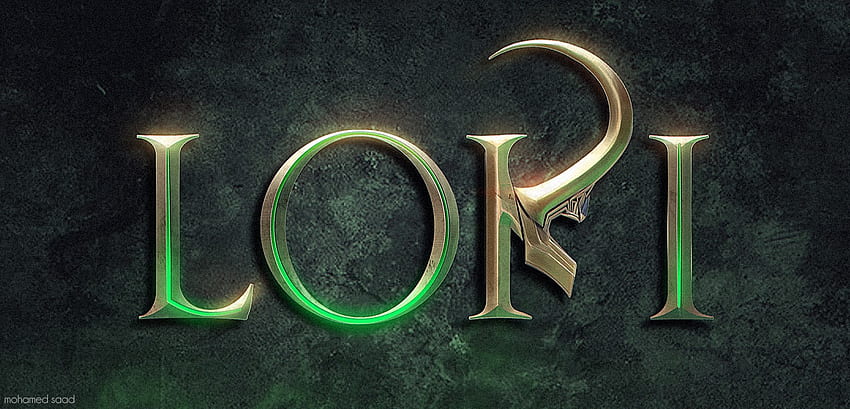 i Redesenhei o logotipo para Loki papel de parede HD