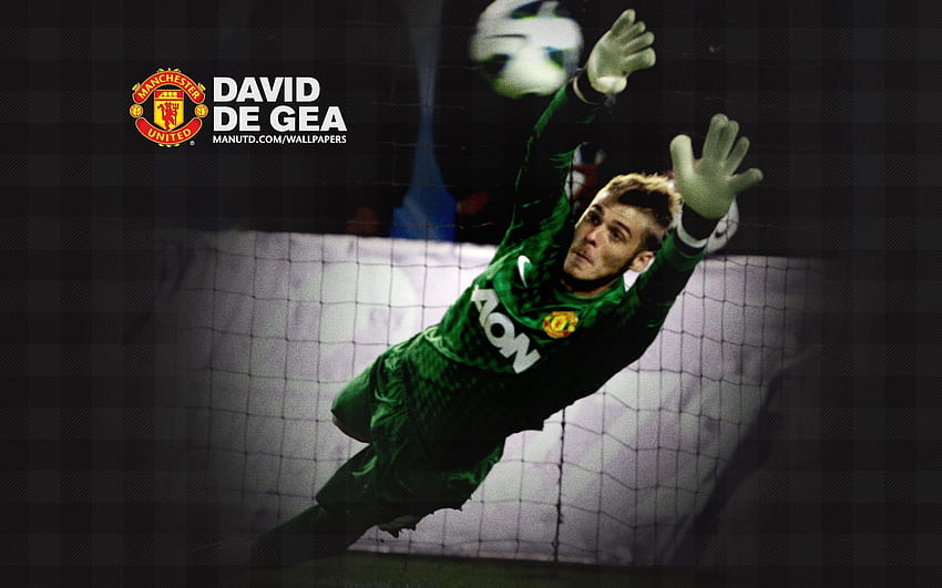 David De Gea w Manchesterze United. Rdzeń Man Utd Tapeta HD