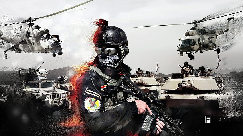 Pasukan Operasi Khusus Irak (ISOF) Wallpaper HD