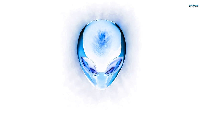 Alienware Logo Blue HD wallpaper