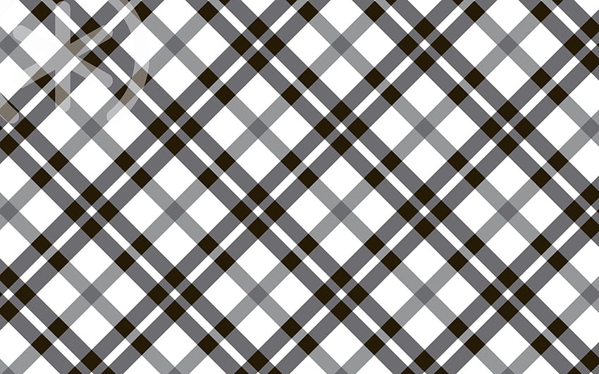 Black Plaid, Burberry Pattern HD wallpaper