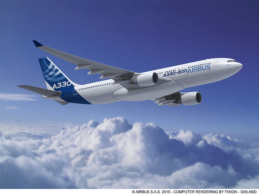 A330 200 ที่มีพิสัยการบินเพิ่มขึ้นได้รับการรับรองจาก EASA เครื่องบินพาณิชย์ Airbus วอลล์เปเปอร์ HD