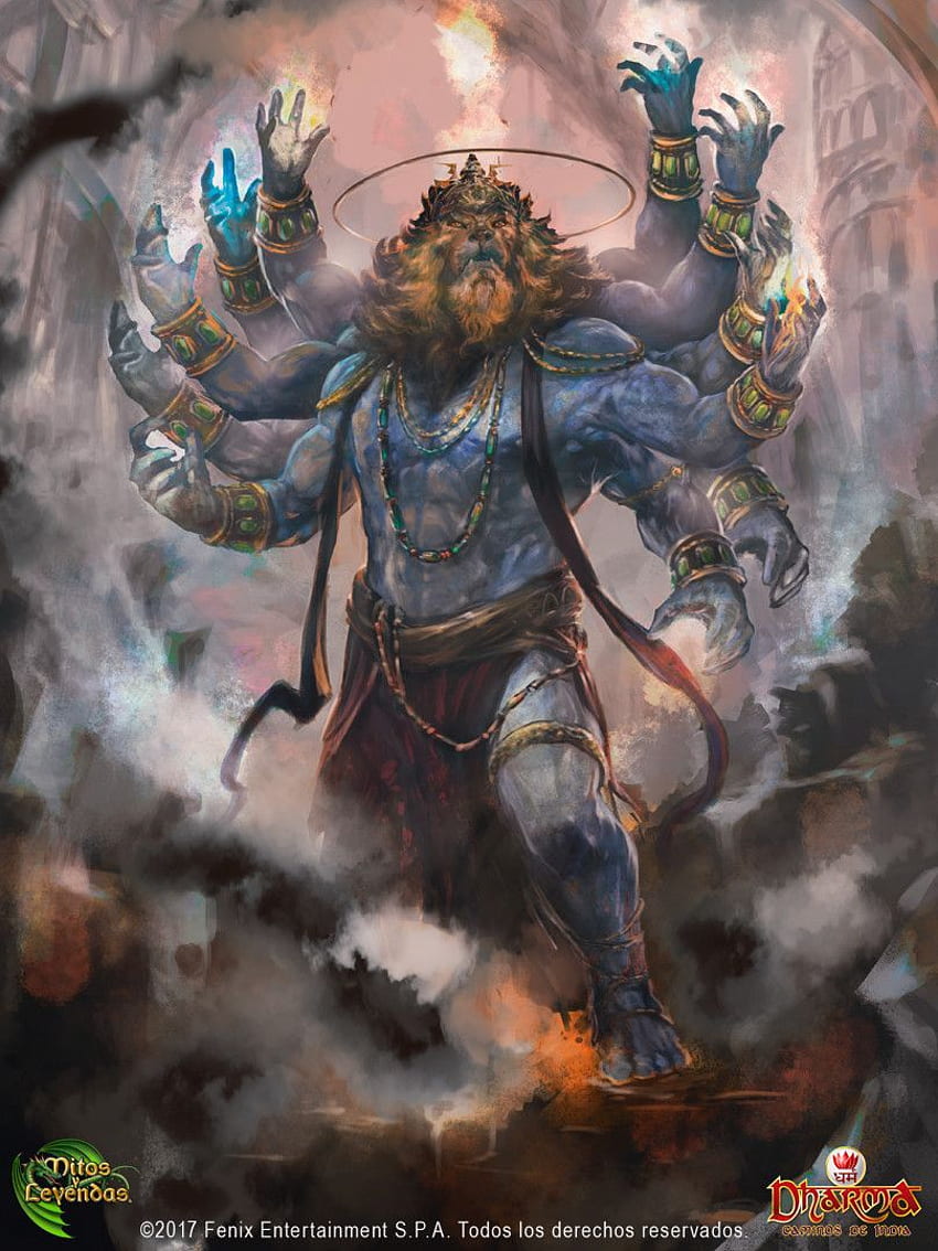 Тату, Angry Vishnu HD phone wallpaper