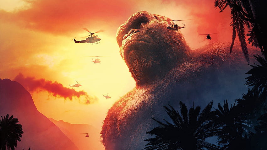 Kong Skull Island Helicopter , Movies HD wallpaper