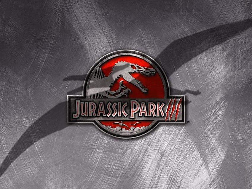 Jurassic World 3, Logo Jurassic Park Wallpaper HD