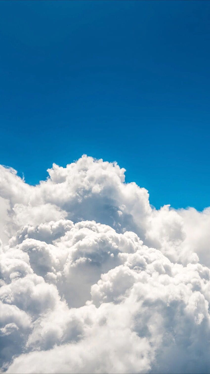 Nubes en un cielo azul. Blue sky , Blue sky clouds, Clouds iphone, Pastel  Blue Aesthetic Clouds HD phone wallpaper | Pxfuel