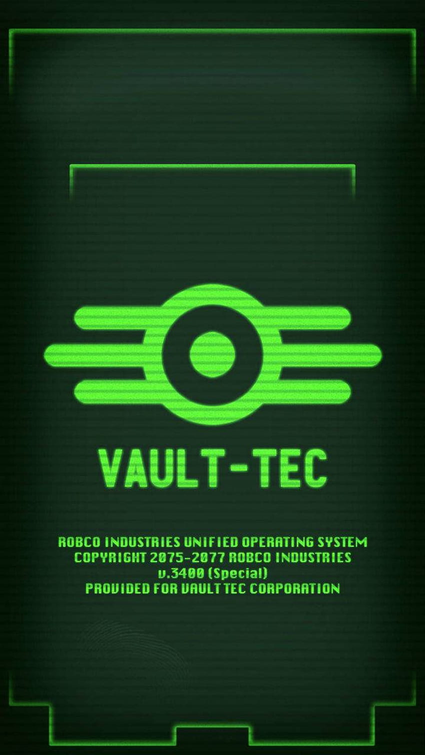 Fallout Vault Tec HD phone wallpaper