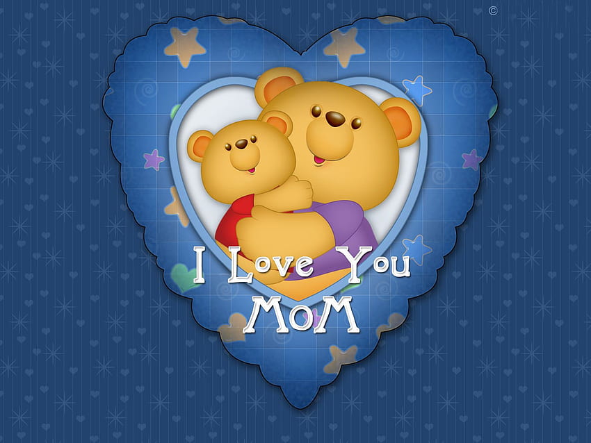 I Love My Mom Vector Art Icons and Graphics for Free Download